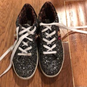 Black GLITTER sneakers